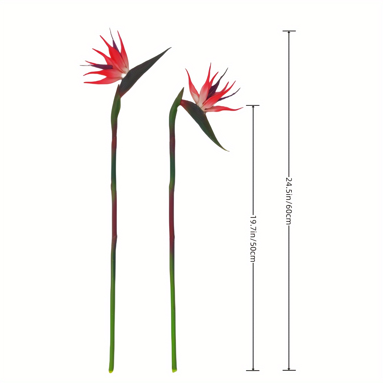 3pcs Artificial Bird Of Paradi – Bird Paradise Strelitzia Bewertung und Preis