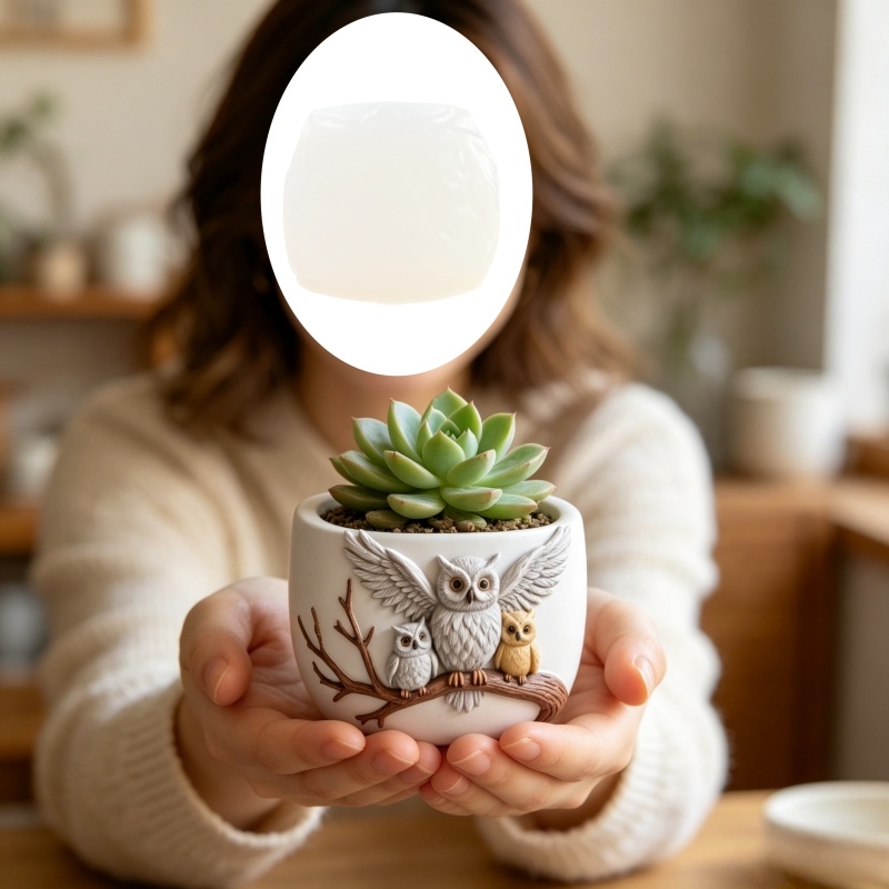 The owl standing on the branch – Echeveria Succulent Bewertung und Preis