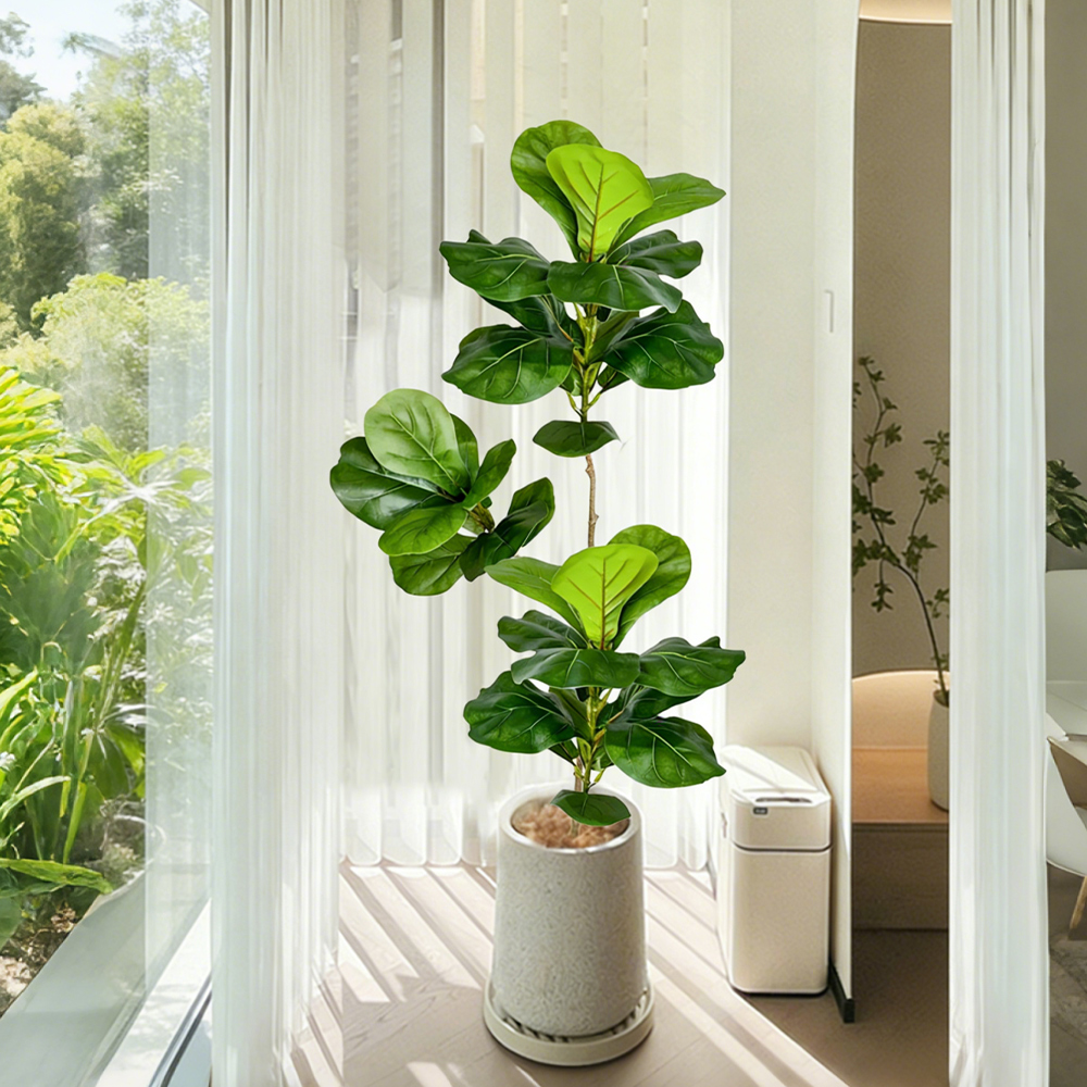 70-135cm Large Artificial Fidd – Ficus Lyrata Tree Bewertung und Preis