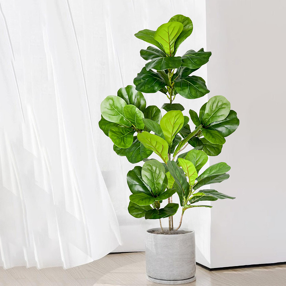 70-135cm Large Artificial Fidd – Ficus Lyrata Tree Bewertung und Preis