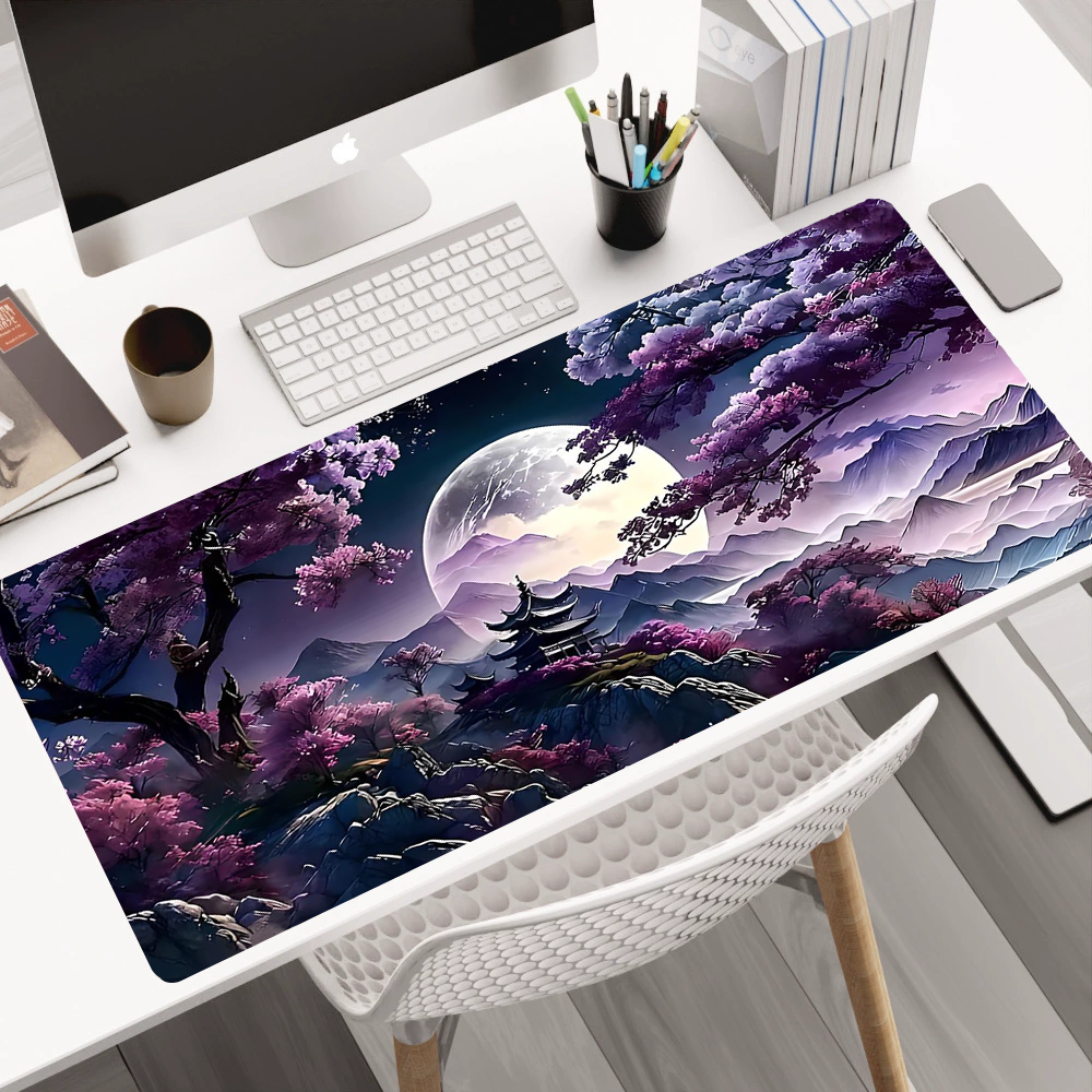 Purple mountain moon Mouse Pad – Tradescantia Purple Bewertung und Preis