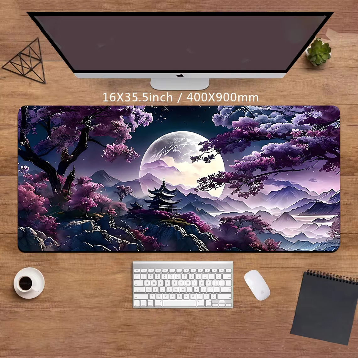 Purple mountain moon Mouse Pad – Tradescantia Purple Bewertung und Preis