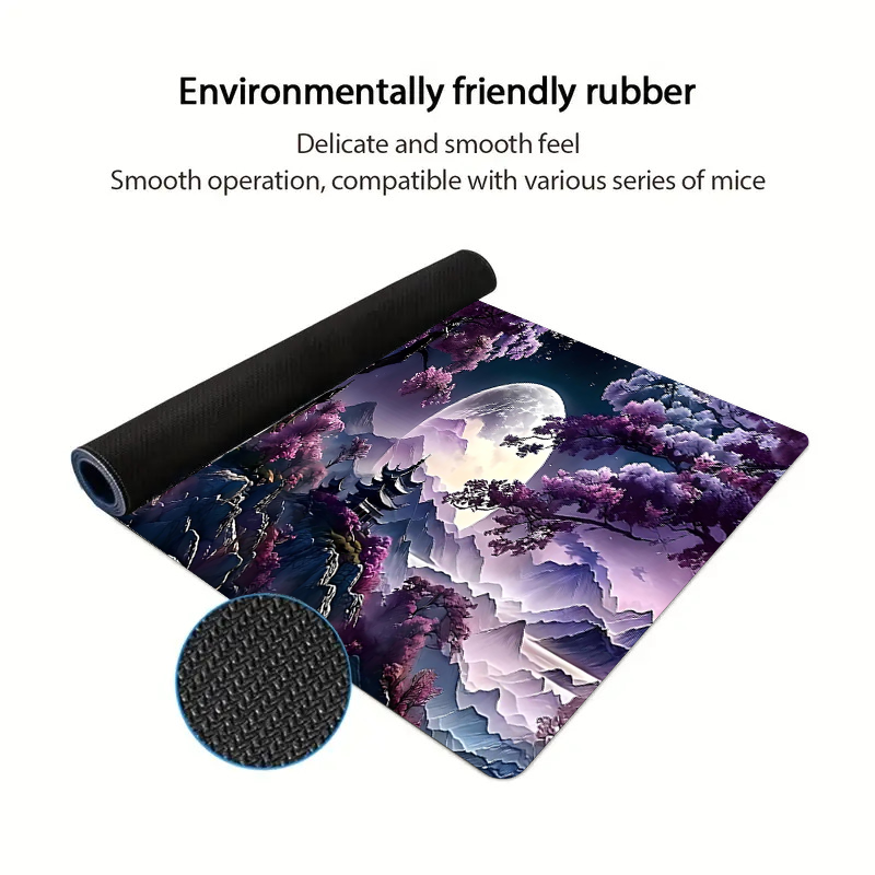 Purple mountain moon Mouse Pad – Tradescantia Purple Bewertung und Preis