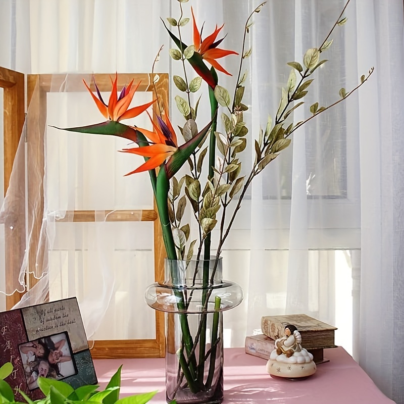 3Pcs Artificial Heaven Bird Fl – Bird Paradise Strelitzia Bewertung und Preis