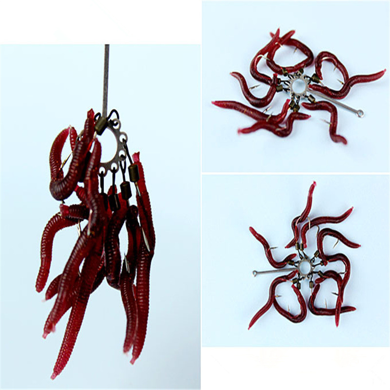 20PCS-100PCS 3.5cm 0.15g Soft  – Aglaonema Red Bewertung und Preis