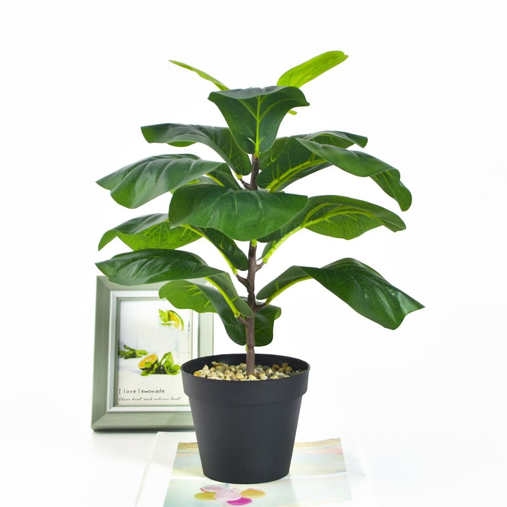 Large Artificial Fiddle Leaves – Ficus Lyrata Tree Bewertung und Preis