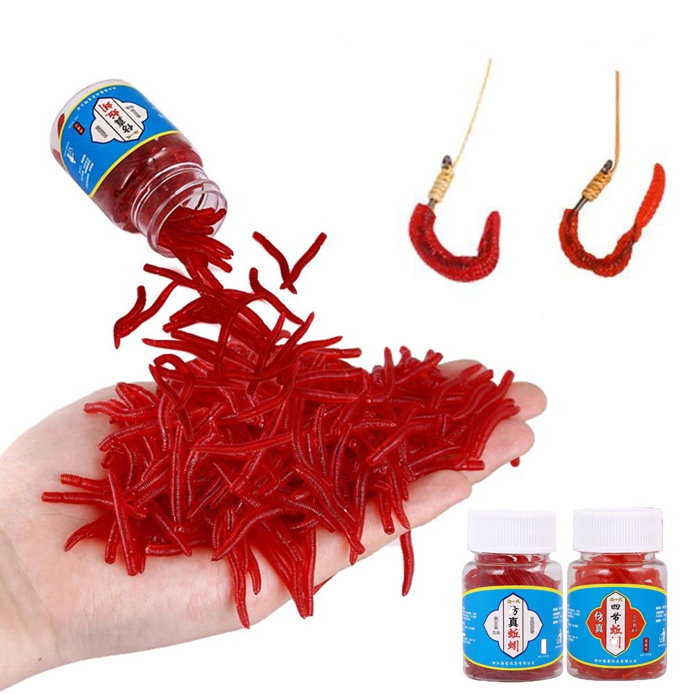 100pcs/Bottle Realistic Tackle – Aglaonema Red Bewertung und Preis