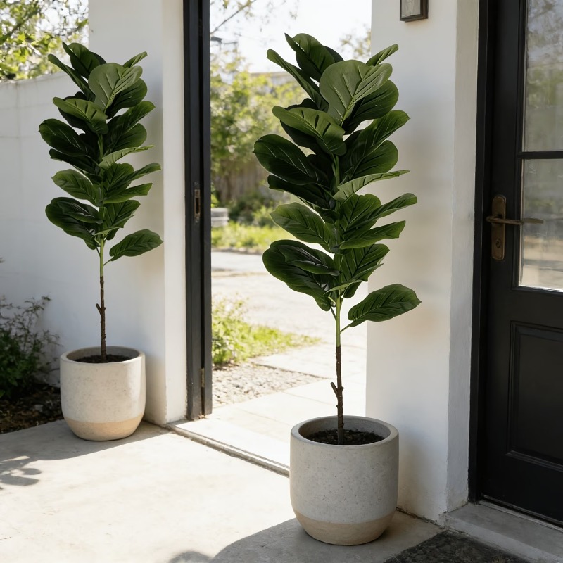 1Pc 100cm Artificial Ficus Lyr – Ficus Lyrata Tree Bewertung und Preis