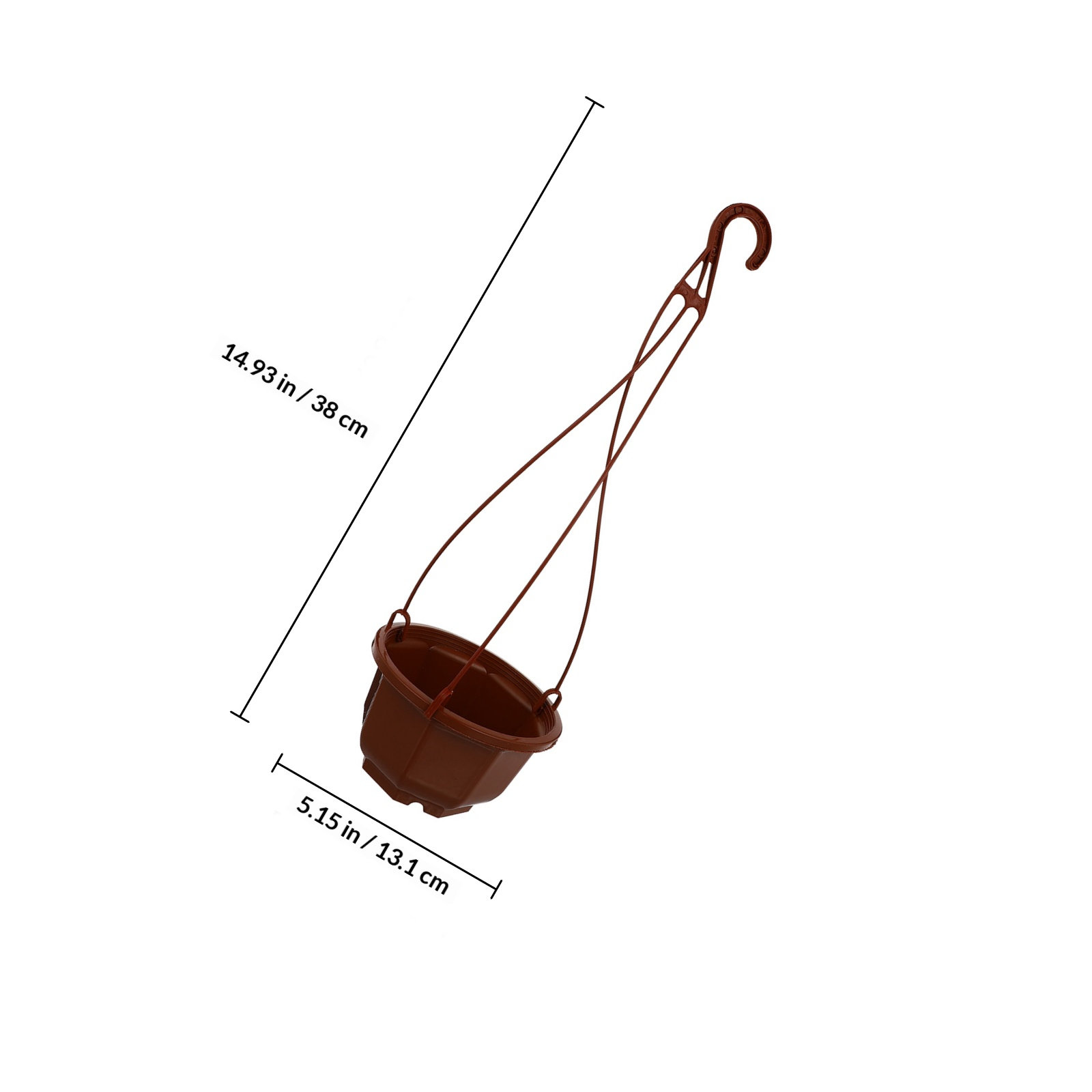 6Sets Hanging Flowerpot Lightw – Spider Plant Hanging Bewertung und Preis