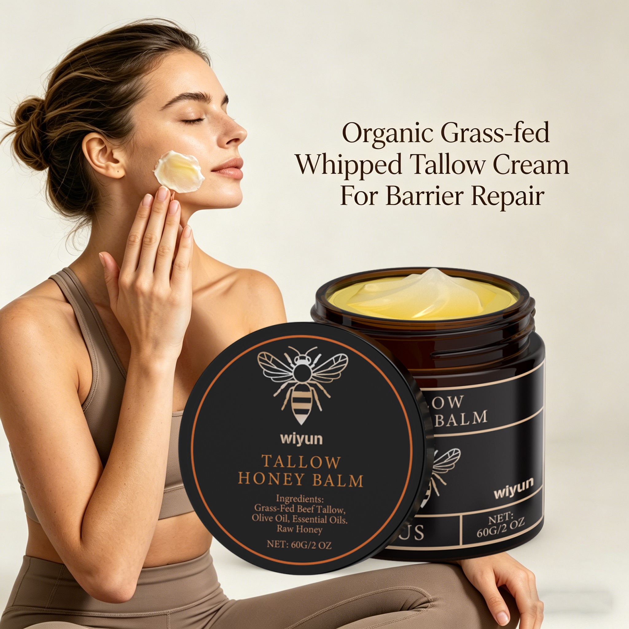 Organic Grass-fed Tallow Cream – Aglaonema Red Bewertung und Preis