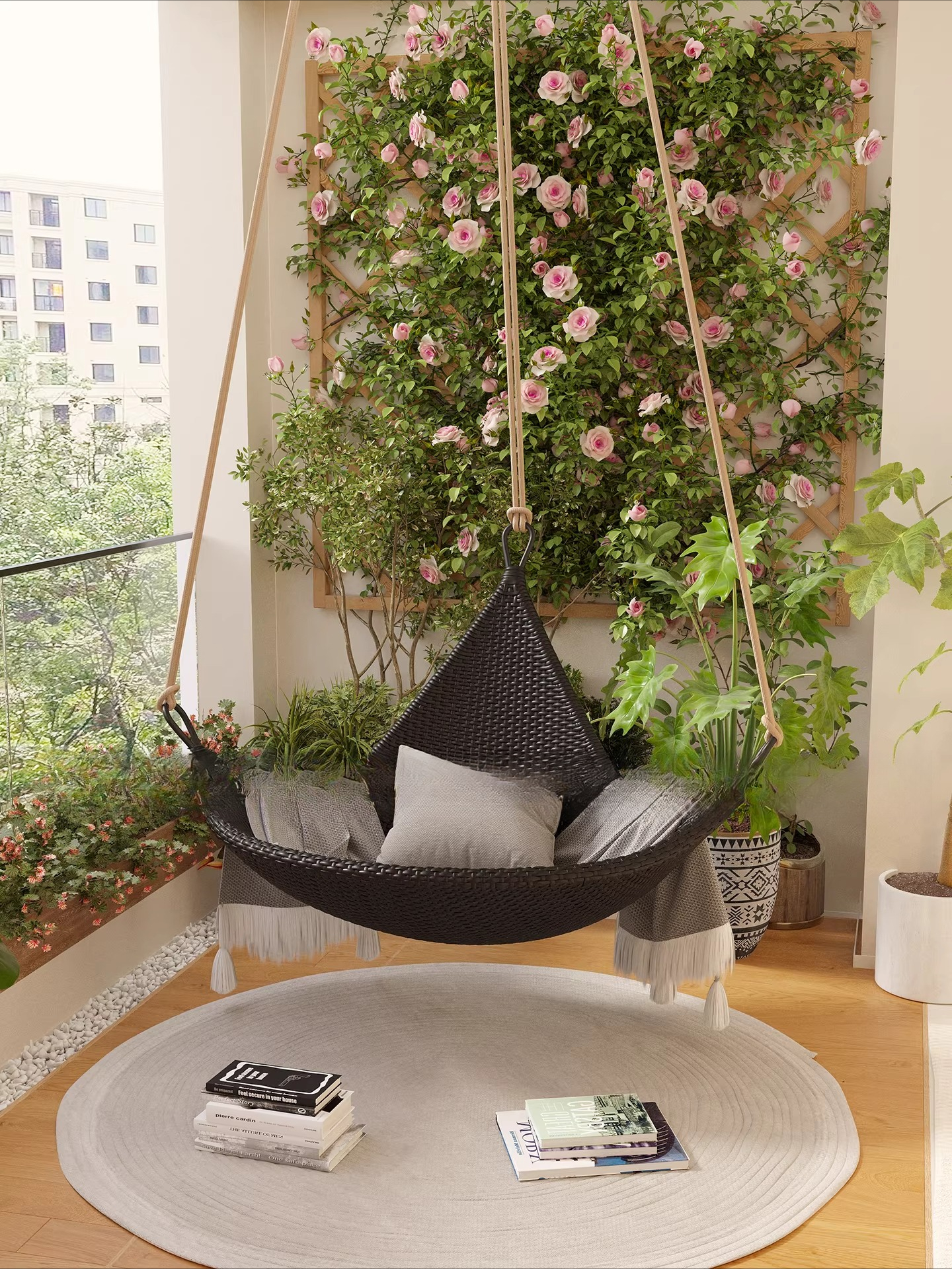 hanging chair cradle hanging b – Spider Plant Hanging Bewertung und Preis