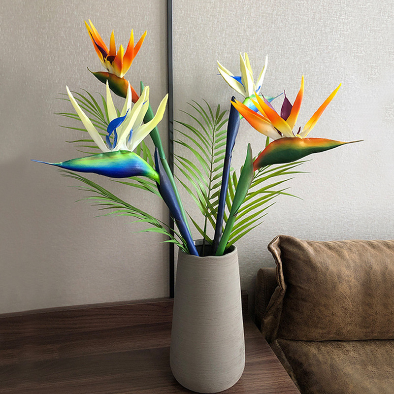 3pcs Artificial Bird Of Paradi – Bird Paradise Strelitzia Bewertung und Preis